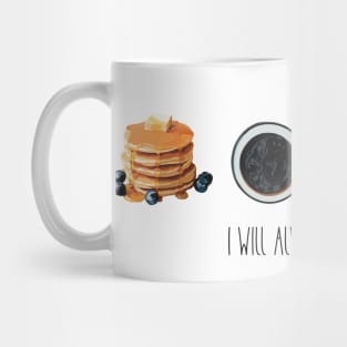 Pancakes and Coffee Mug